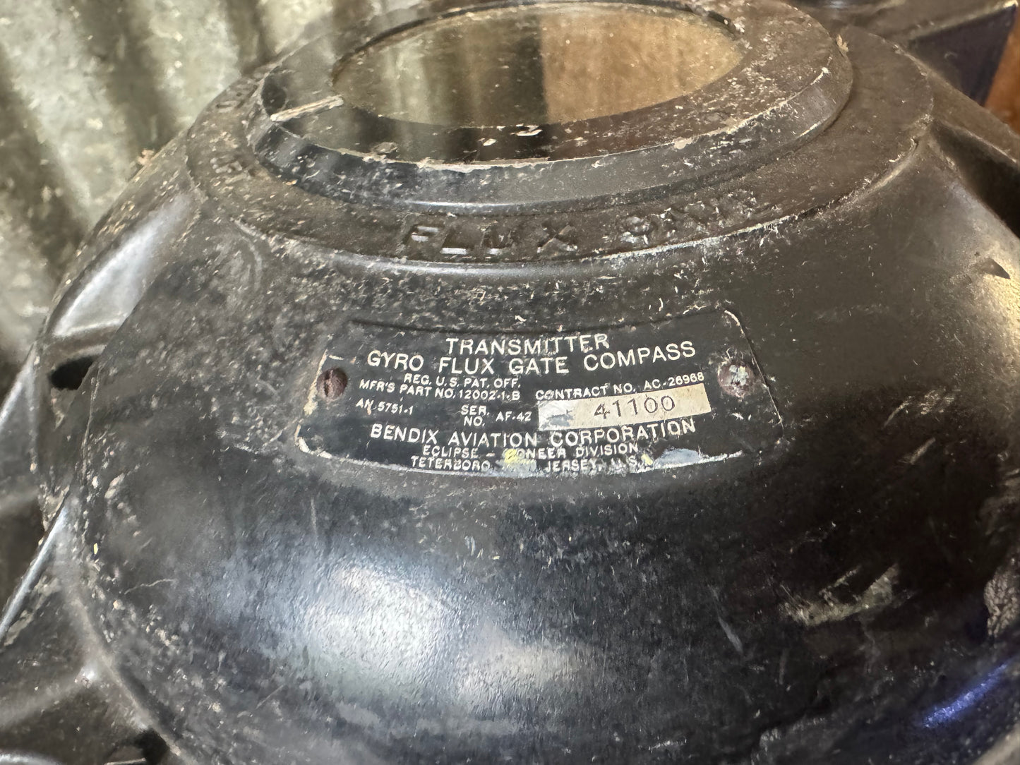 WWII-era Gyro Flux Gate Compass Transmitter