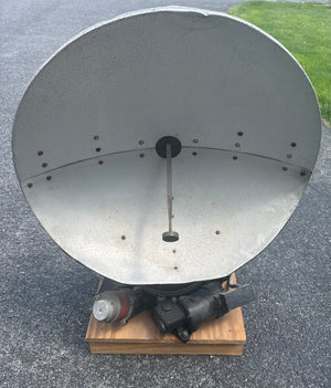 WWII U.S. military AS-54A/APQ-13 radar dish antenna