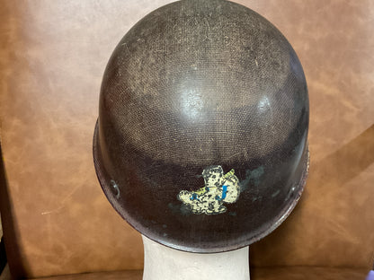Vintage MSA Skullgard Brown Phenolic Hard Hat-Industrial Mining Helmet-USA