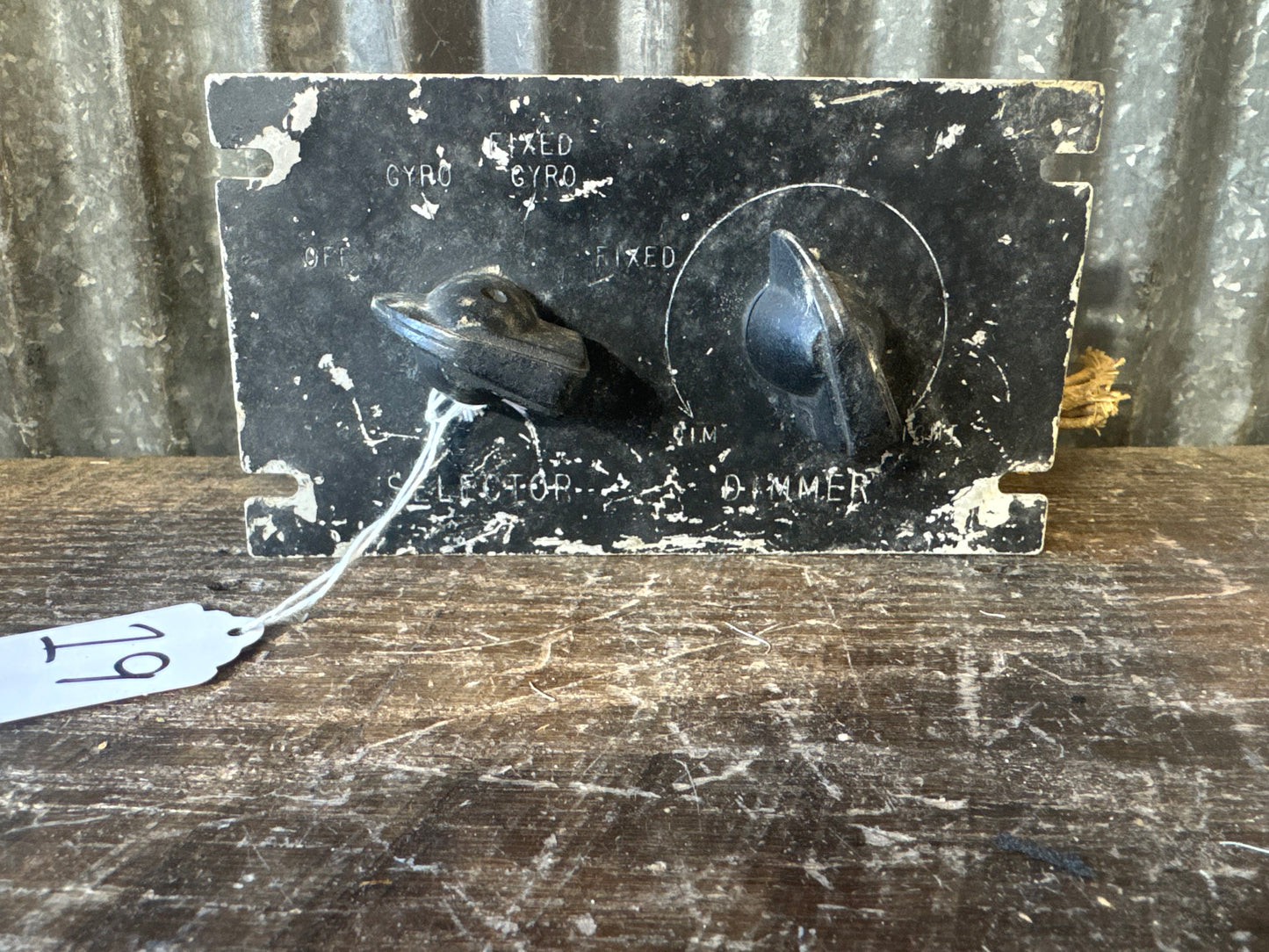 U.S. Navy Bureau of Ordnance MK 20 MOD 0 Gyro Control Box – Naval Ordnance Plant