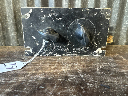 U.S. Navy Bureau of Ordnance MK 20 MOD 0 Gyro Control Box – Naval Ordnance Plant