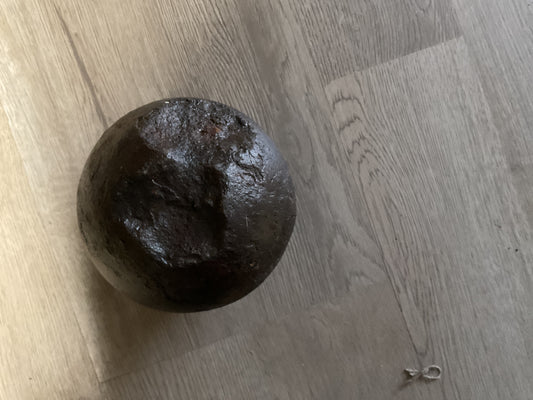 Solid Cast Iron Shot Cannonball