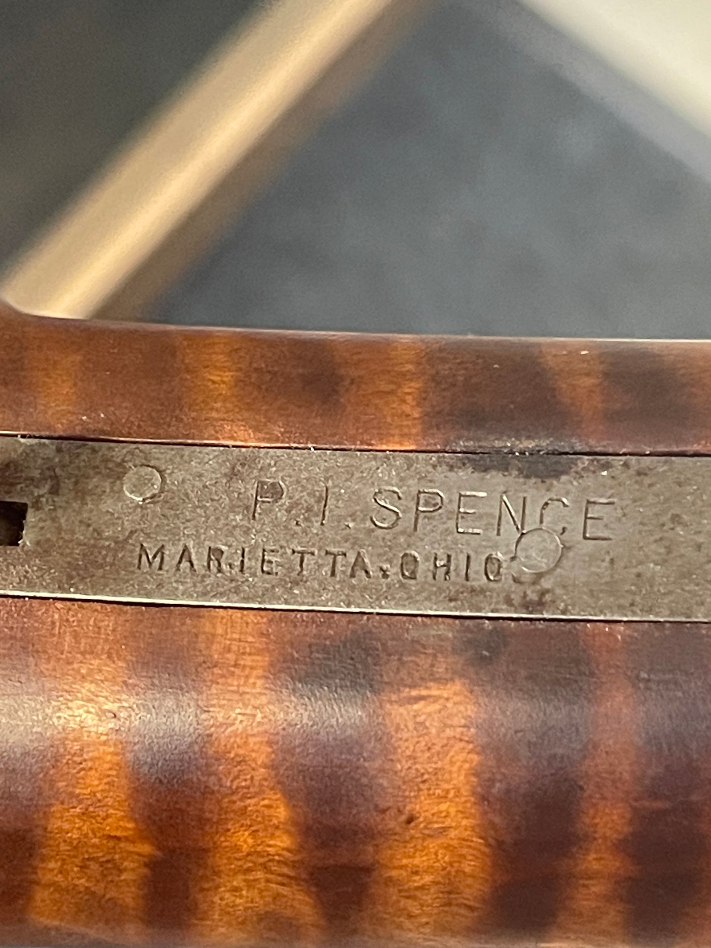 Custom .50 Cal “Chunk Gun” – Joe Sivits (New Paris, PA) – Heavy Octagon Barrel – Tiger Maple