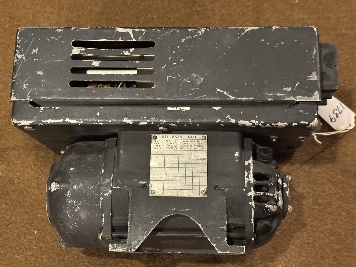 WWII Aircraft Inverter AN 3532-2 — Leland Electric 27.5V DC to 115V AC 3-Phase