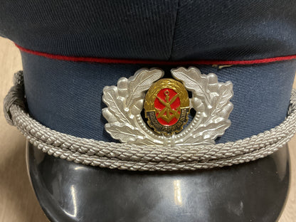 Cold War Era East German Leader Visor Cap