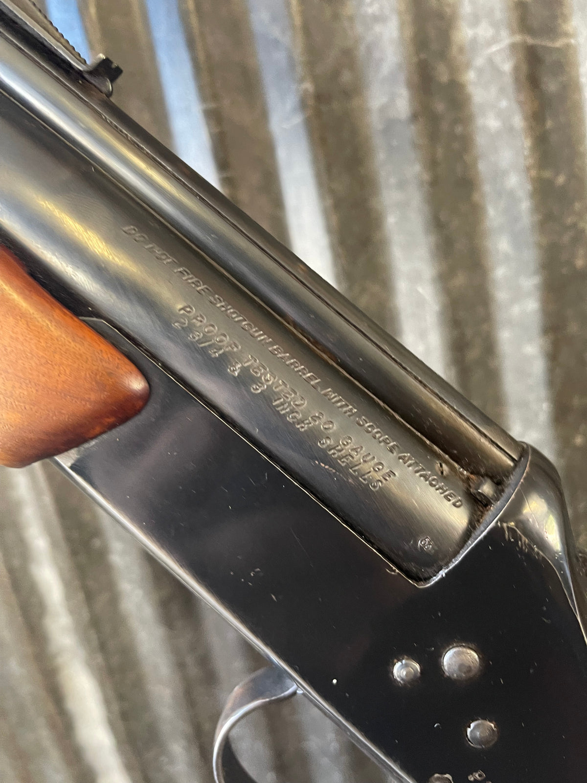 Savage Model 24S-E Combination Gun – .22 Magnum / 20 Gauge – Over/Under – Vintage Utility Gun