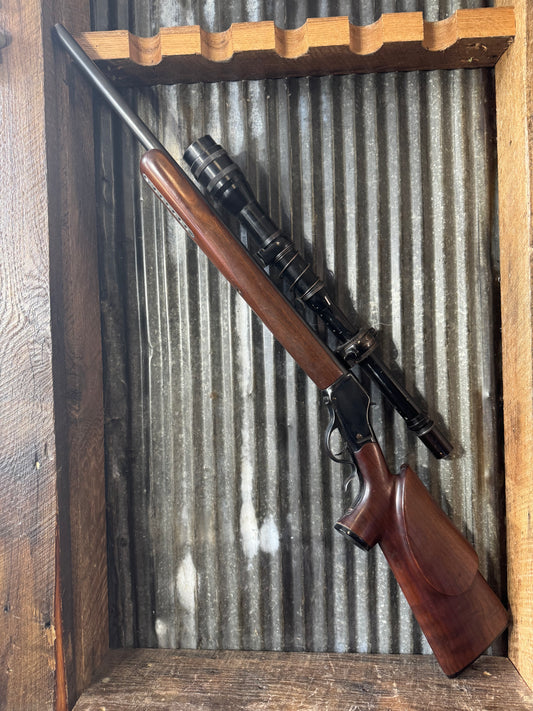 Custom Winchester 1885 High Wall Target Rifle – .225 Winchester – Heavy Barrel – B&L Balvar 24 Scope