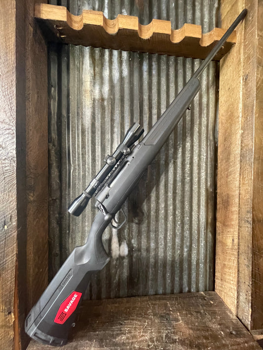 Savage Axis – 6.5 Creedmoor – Weaver 4x Scope