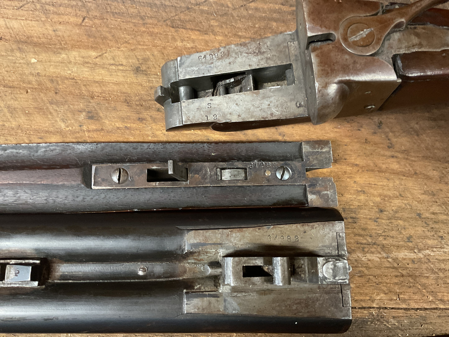 Ithaca Lewis Model 12ga SxS