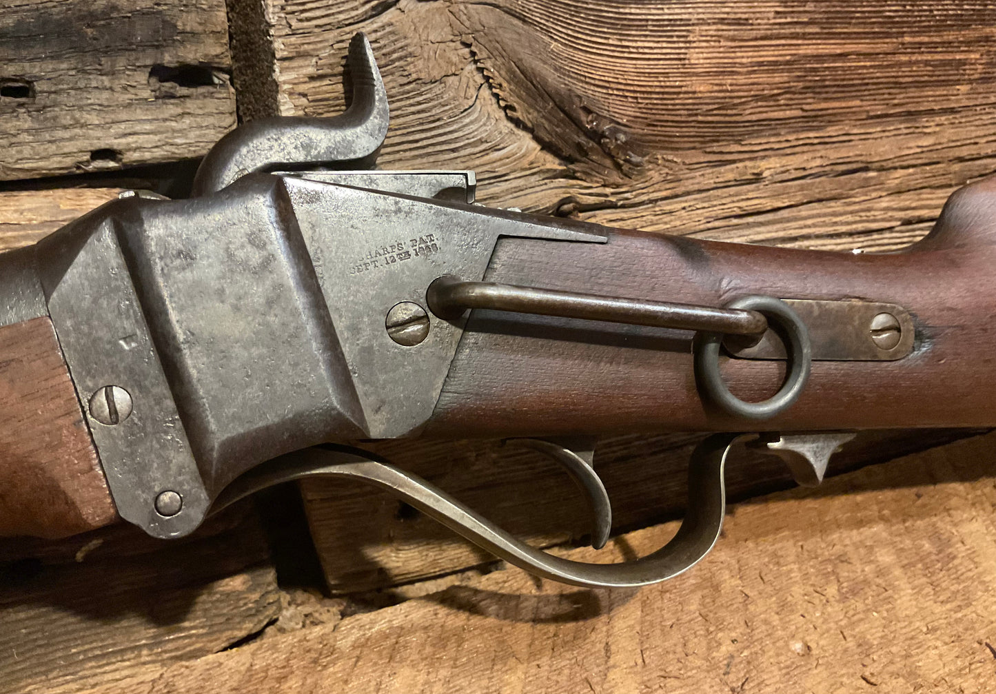 Confederate Captured Sharps Carbine-Civil War