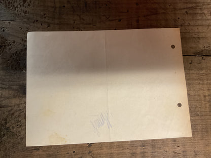 Original WWII German Dachau District Admin Letter-Petroleum Supply Notice-1942