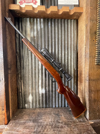 Remington Model 600 Mohawk 6mm Remington – Fajen Stock – Leupold VX-I 3-9x