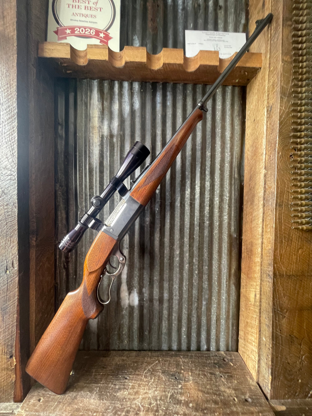 Savage Model 99 .300 Savage – 1954 Manufacture – Redfield 6X Scope – Great Condition