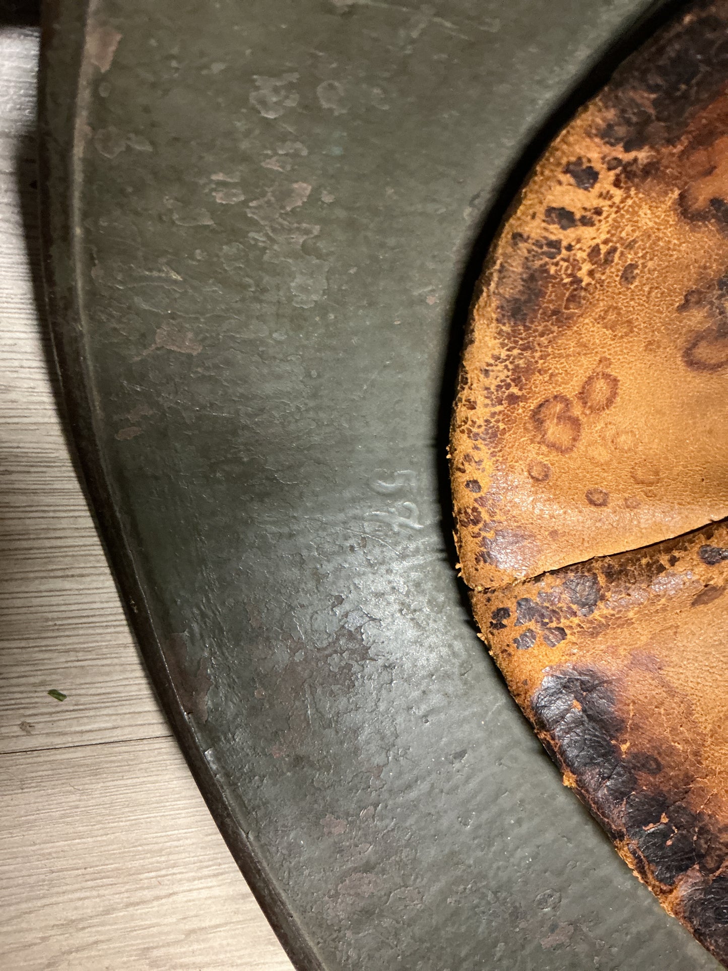 WWI German M1916 Stahlhelm Helmet w/ Original Liner (c. 1916-1918)