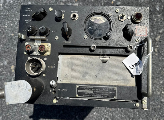WWII-era U.S. Army Signal Corps Recorder RD-7/APA-23