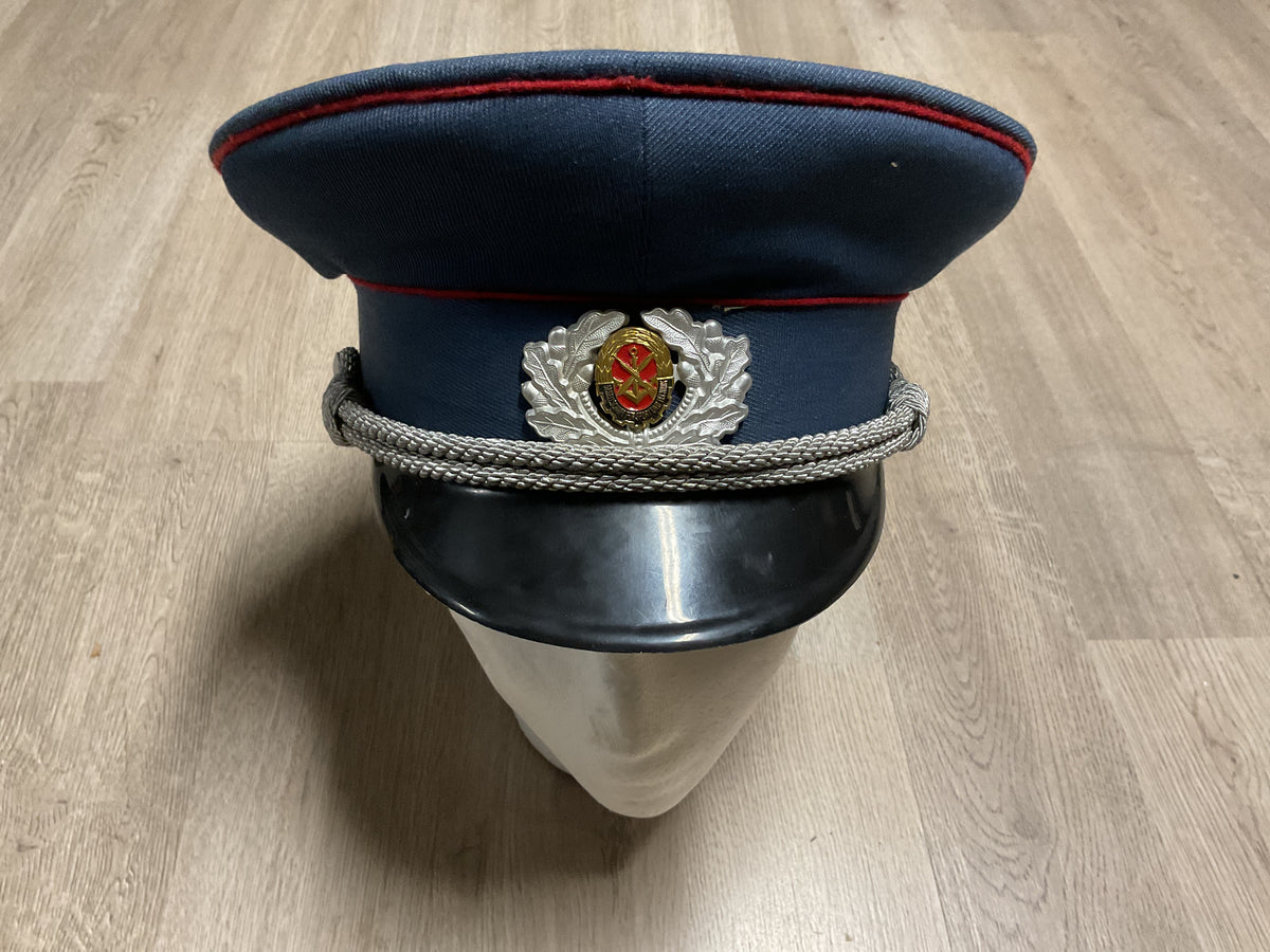 Cold War Era East German Leader Visor Cap