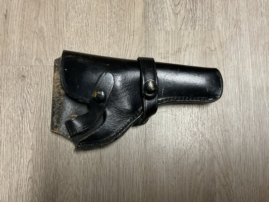 Vintage Heiser leather Co. St. Louis, Missouri Police Issued Revolver Holder for Colt or S&W