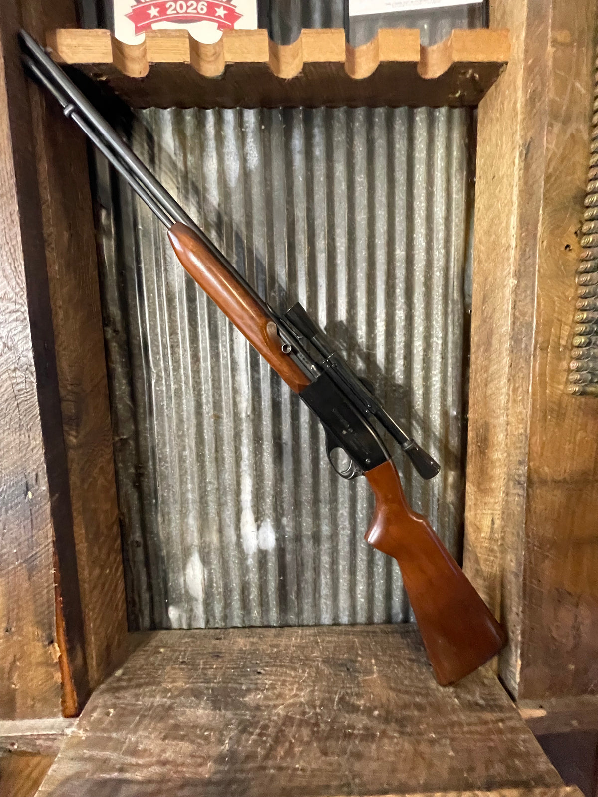 Remington Model 552 Speedmaster .22 S/L/LR Semi-Automatic Tube-Fed Rifle with Weaver Scope
