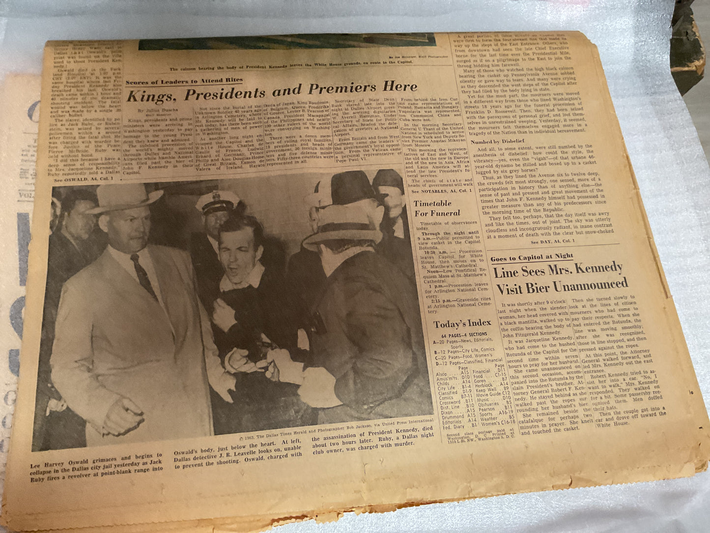 The Washington Post “Oswald Shot”