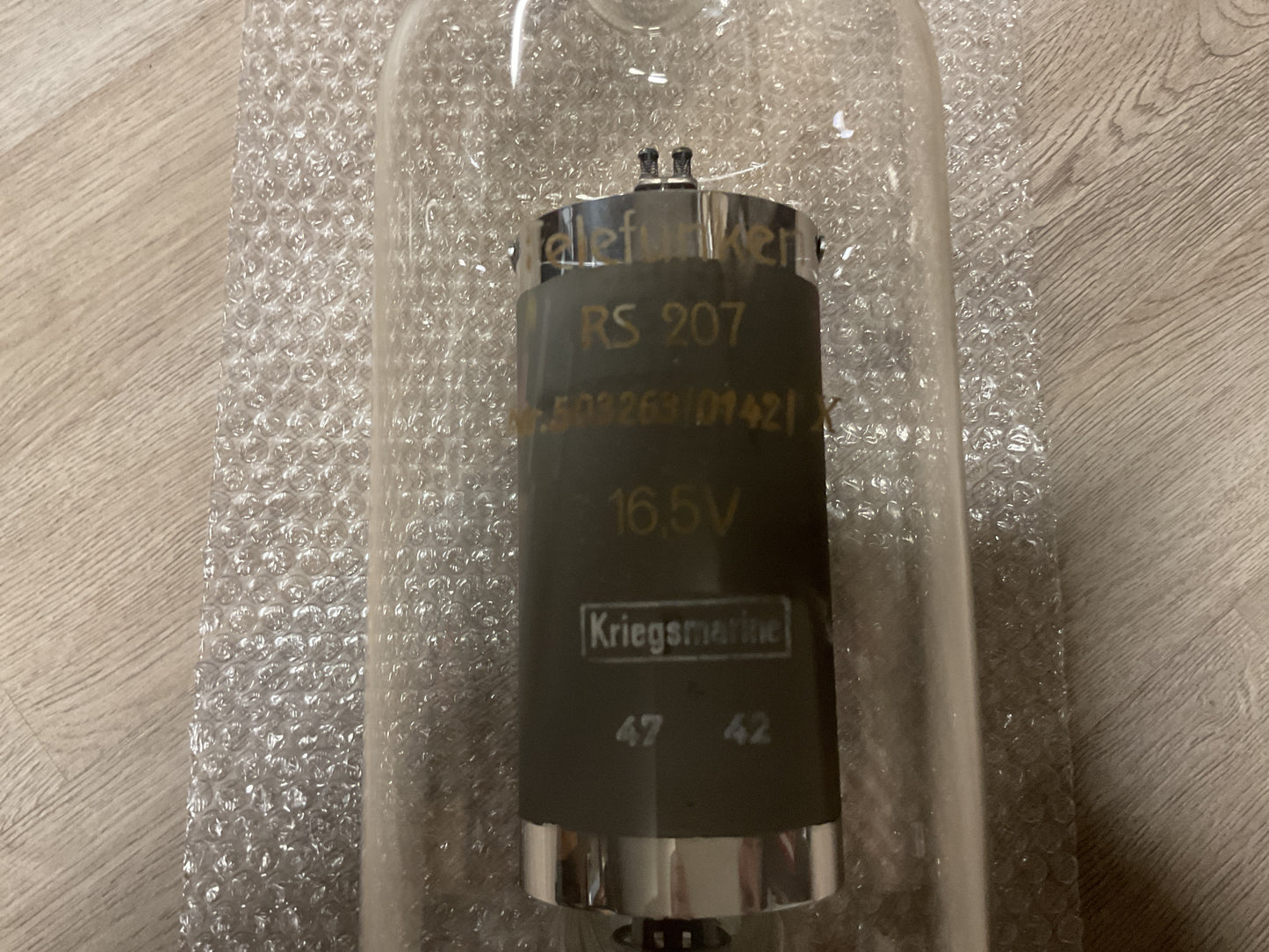 WWII German Telefunken High Power Vacuum Tube-Radar/Transmitter Type