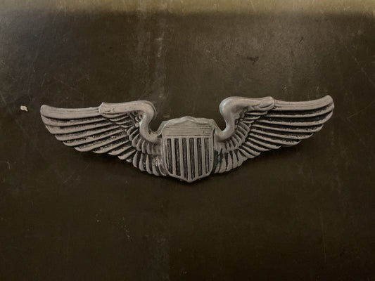 WWII U.S. Army Air Force’s Pilot Wings-Clutch-back, c. 1941-45