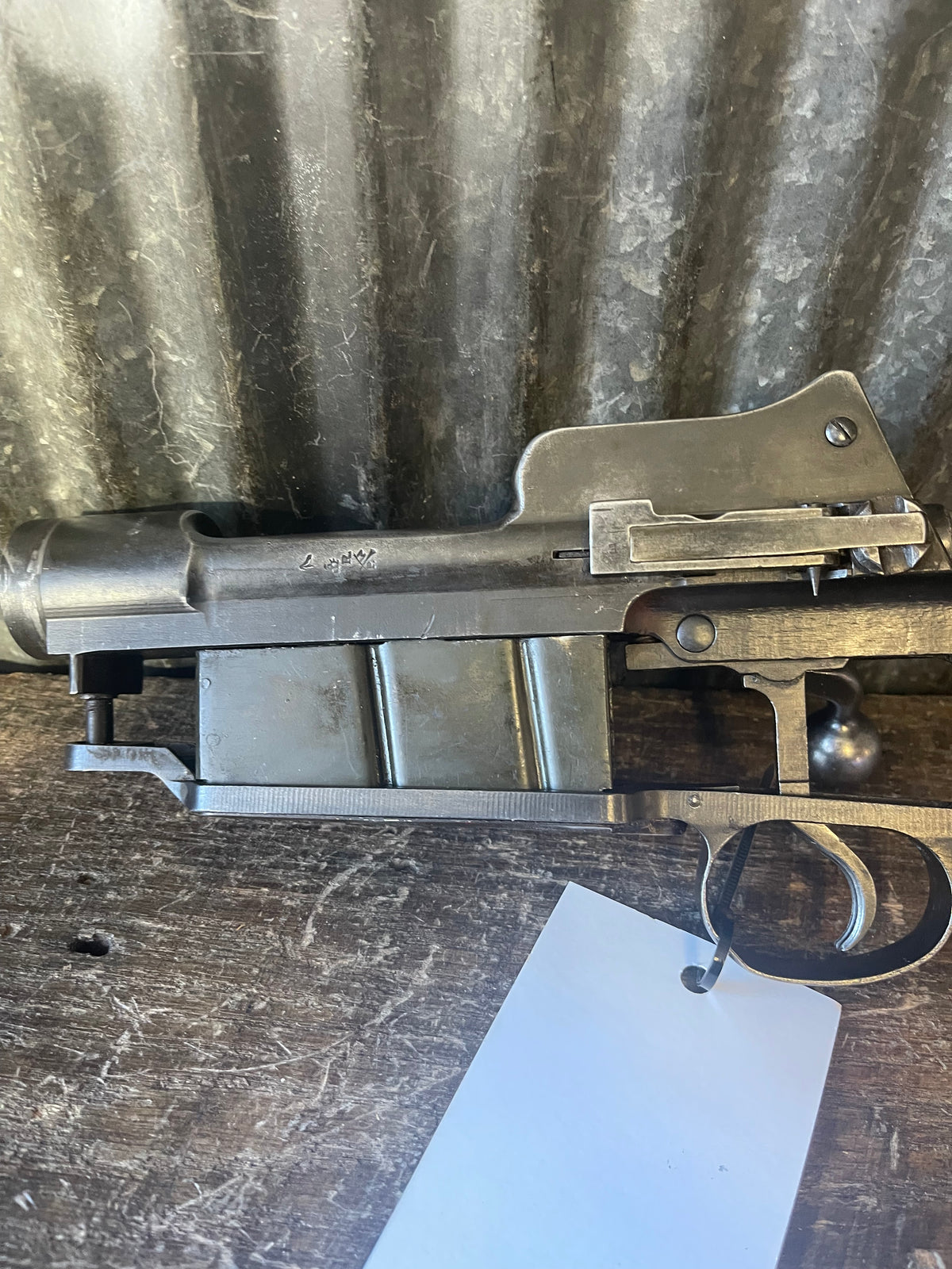 U.S. Model 1917 / P17 Enfield Complete Bolt Action – Receiver, Bolt, Trigger & Magazine Assembly – Good Functional Condition