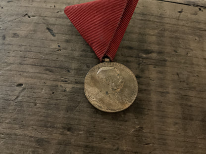 Austria-Hungarian Franz Joseph I Military Merit Medal-“Signum Laudis” -Imperial Austria
