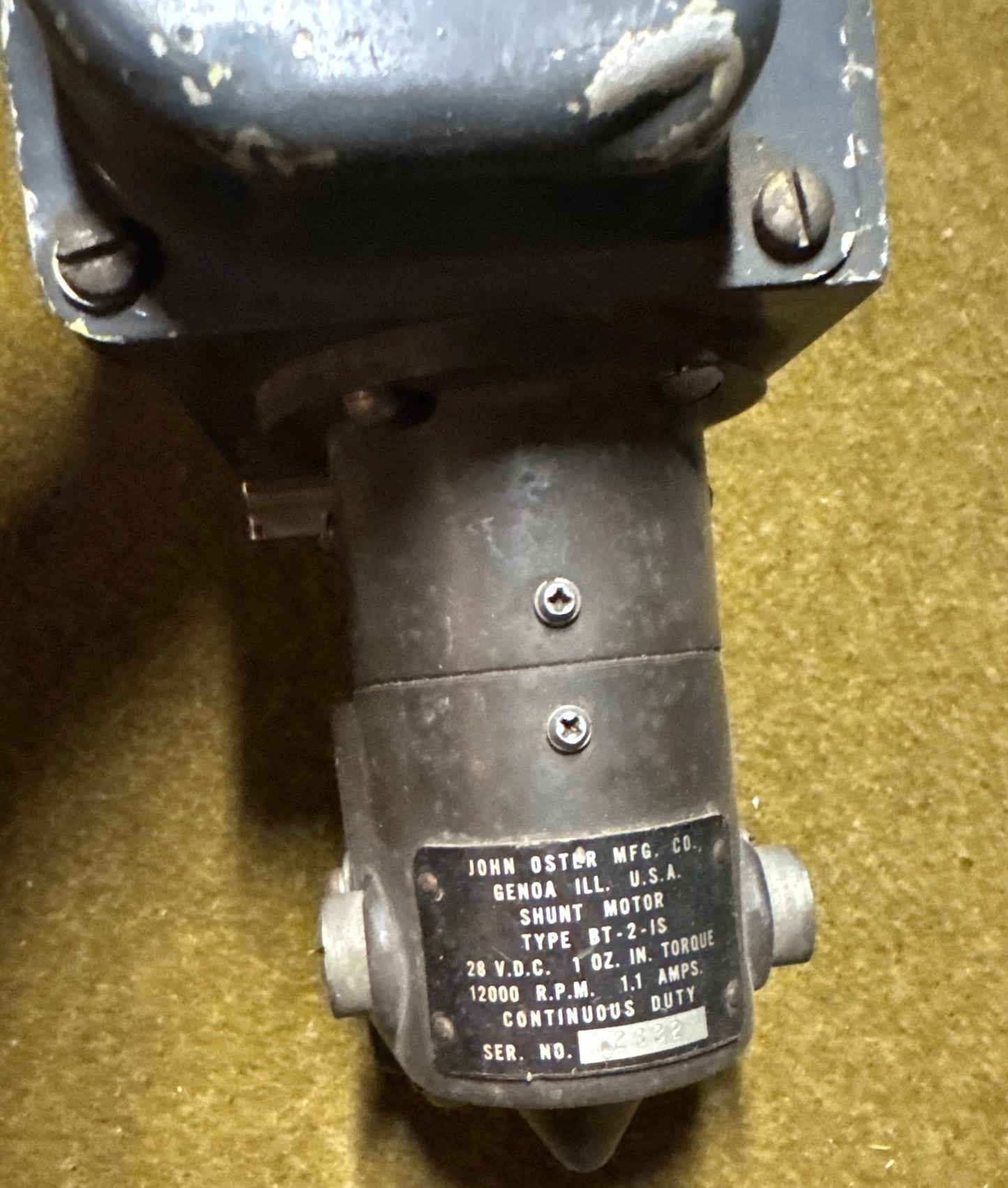 WWII U.S. Army Modulator Keying Unit MD-34/ARA-8 – 28 Volt