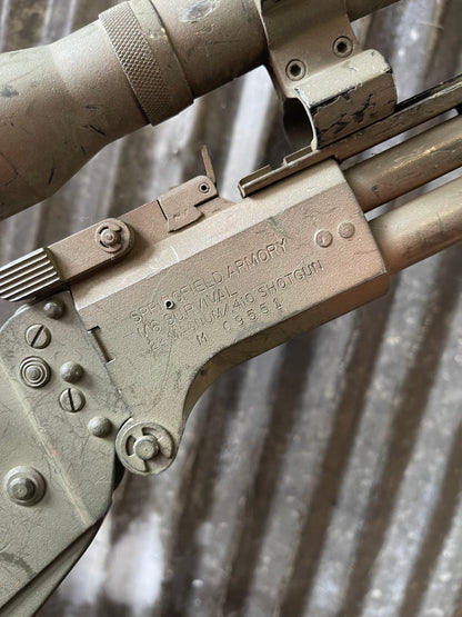Springfield Armory M6 Scout Survival Rifle – .22 Magnum / .410 Bore – Camo Finish – Weaver K15 Scope