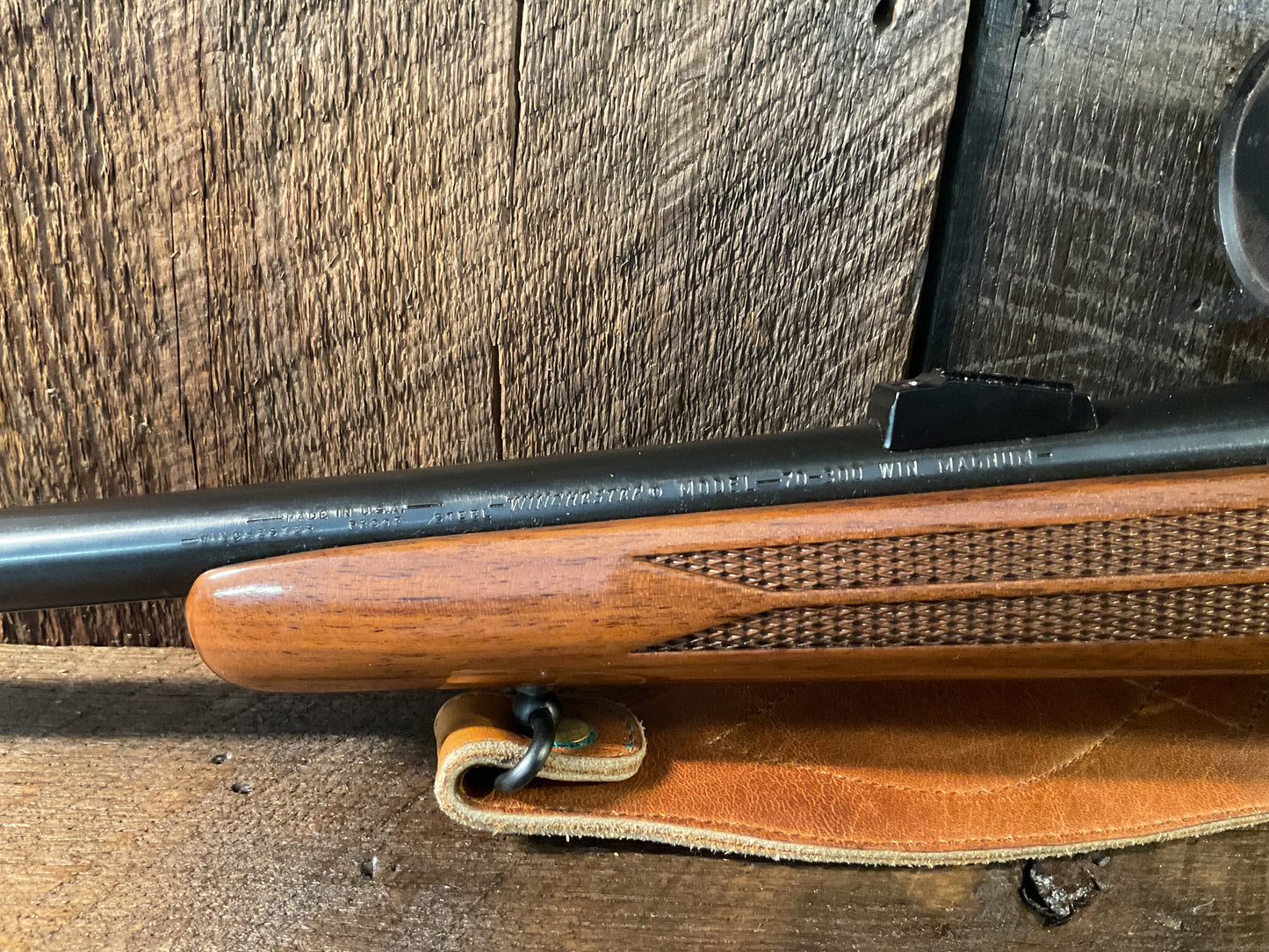 Winchester Model 70 300 Win Mag Red W