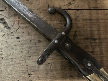 French Model 1897 Gras Sword Bayonet-No Scabbard