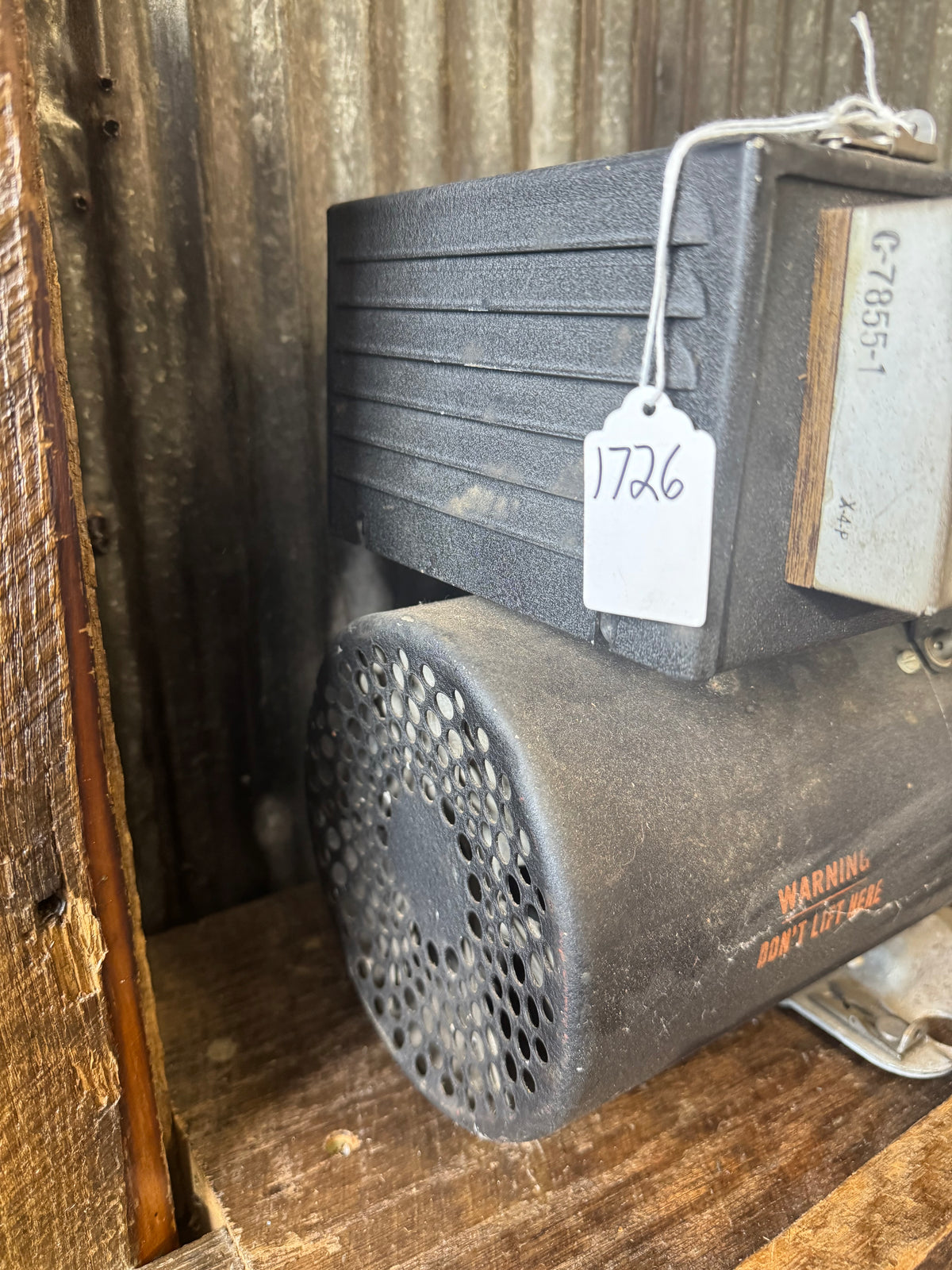 WWII B-29 Aircraft PU-7/AP Motor Generator – Wincharger / Zenith – U.S. Army Signal Corps