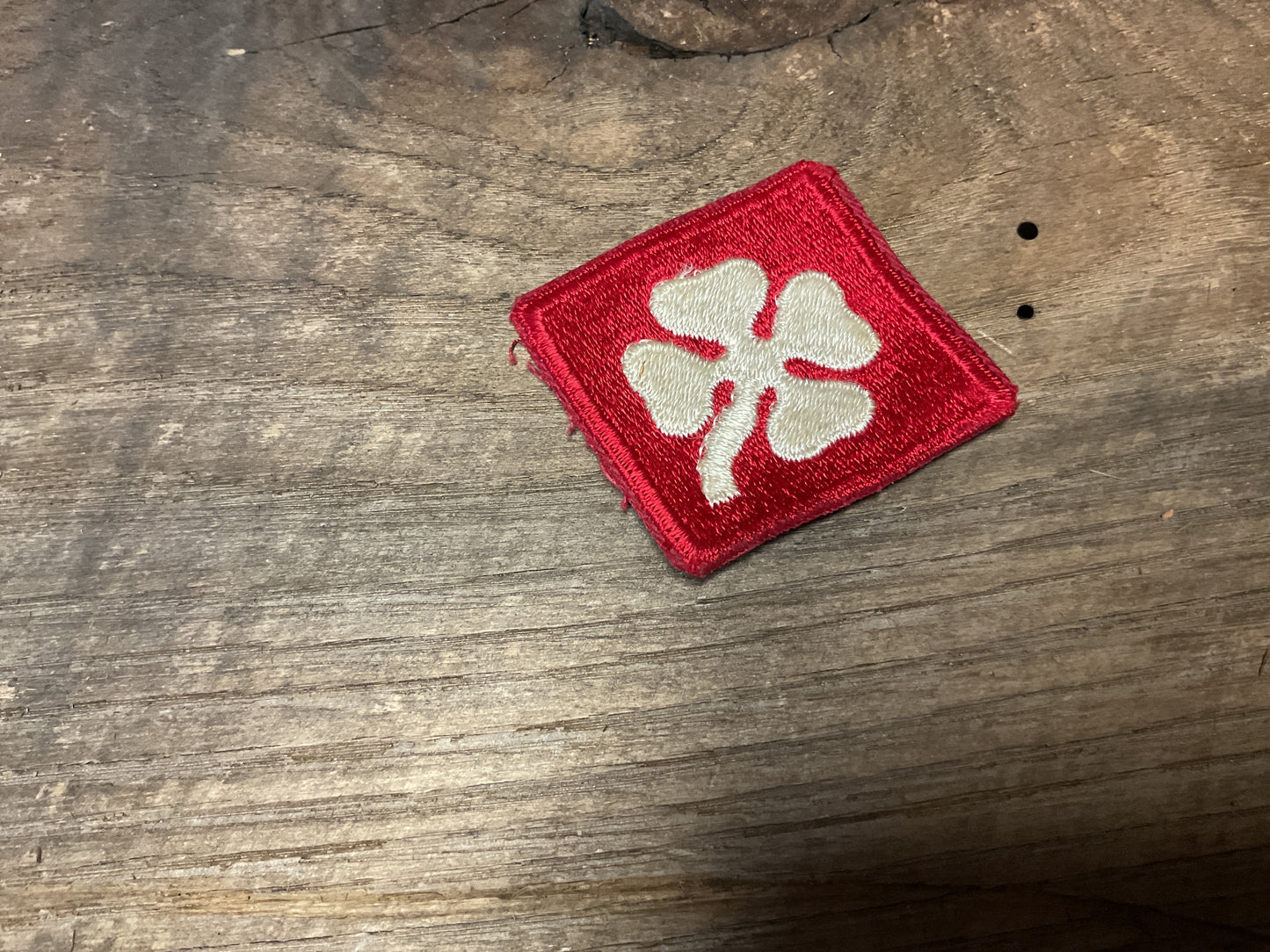 WWII 4th Army Corps Patch