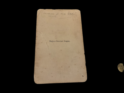 CDV Of Major-General John A Logan (founder of GAR)