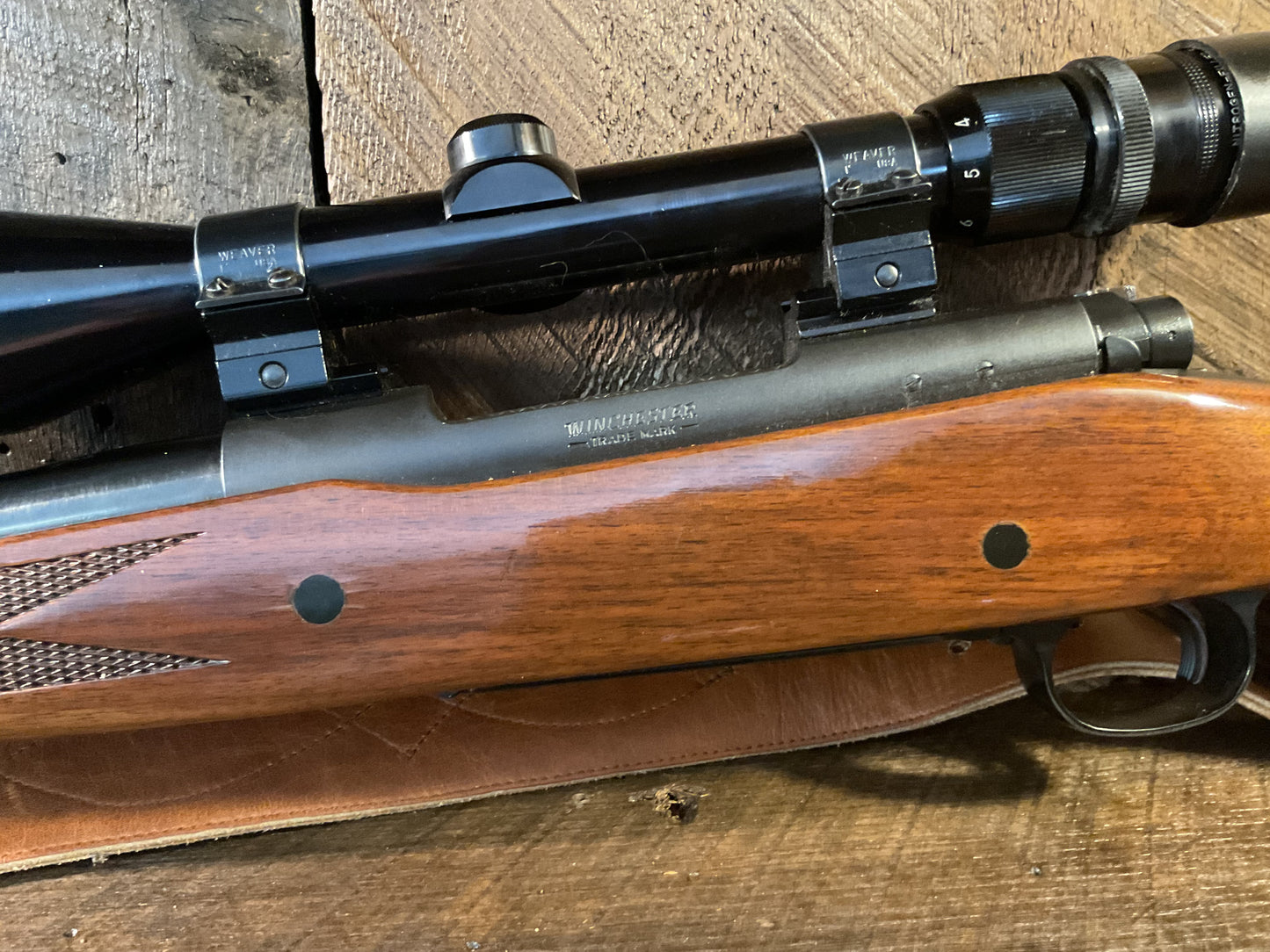 Winchester Model 70 300 Win Mag Red W