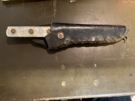 WWII Theatre Knife silver handle