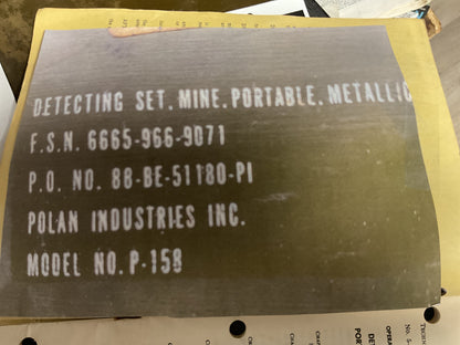 Vietnam Era Mine Detector