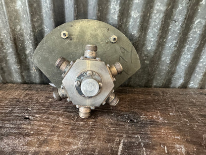 WWII Aircraft Antenna Receiver Selector Unit – “Antenna Receive” Control Panel