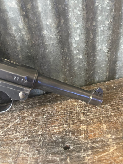 1918 DWM P.08 Luger 9mm – WWI Imperial German – Non-Matching / Arsenal Rework – Sharp Condition