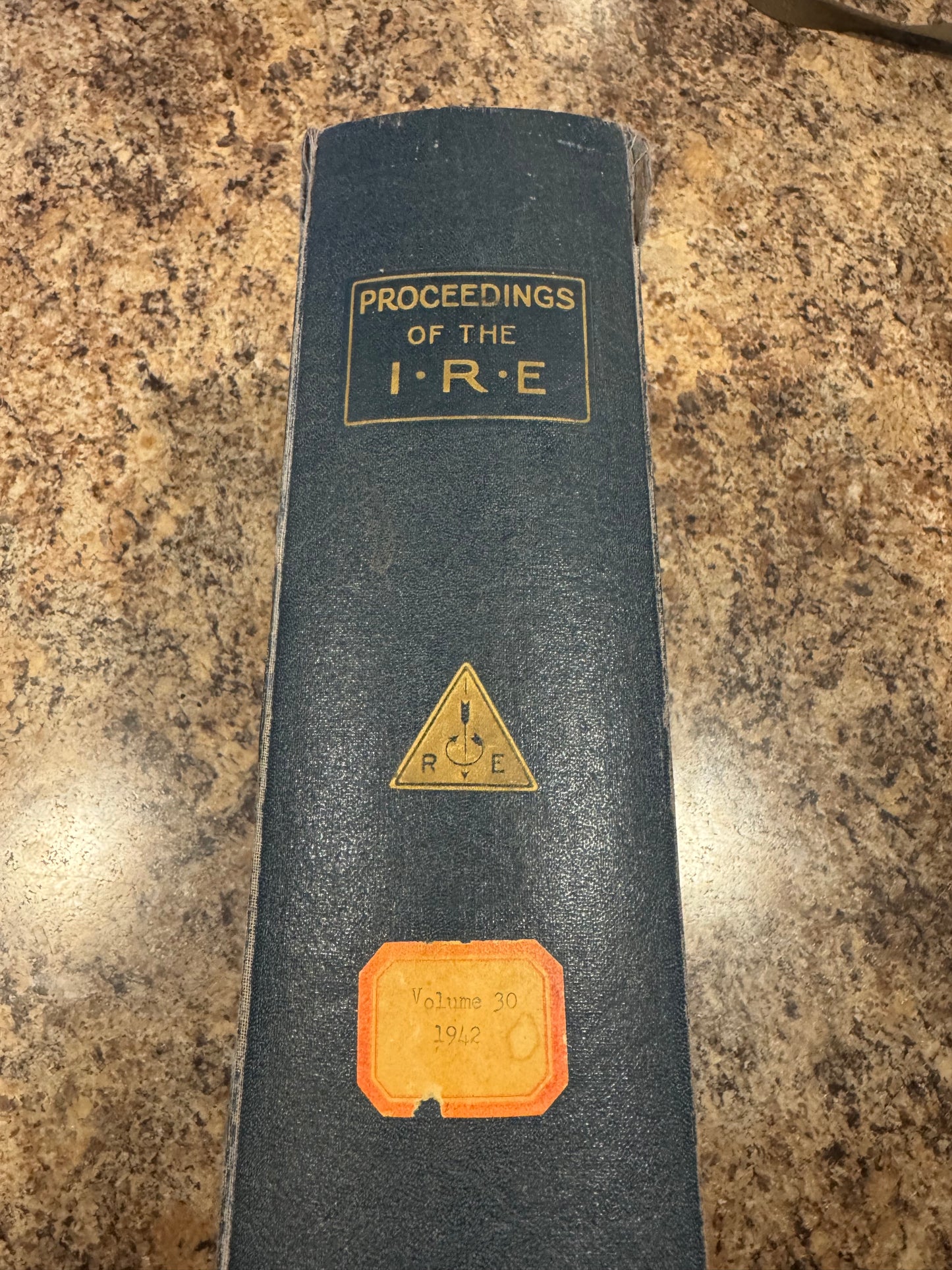 WWII 1942 Proceedings of the Institute of Radio Engineers Vol. 30 Bound