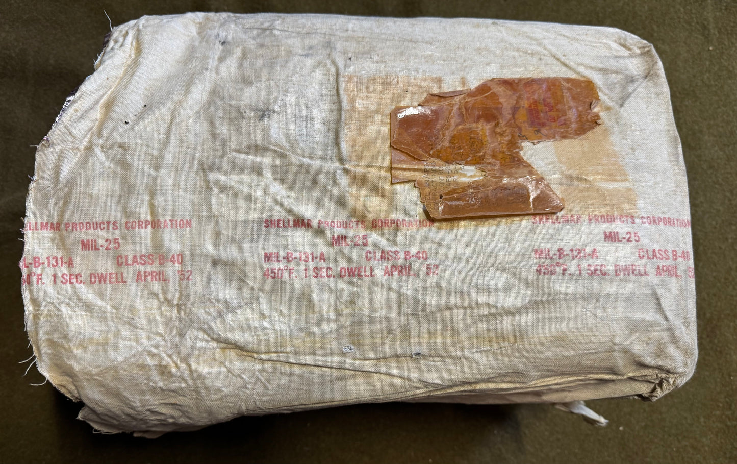 U.S. Military Radar/Power Control Case — C-295/APS-20A — NOS Wrapped, 1952