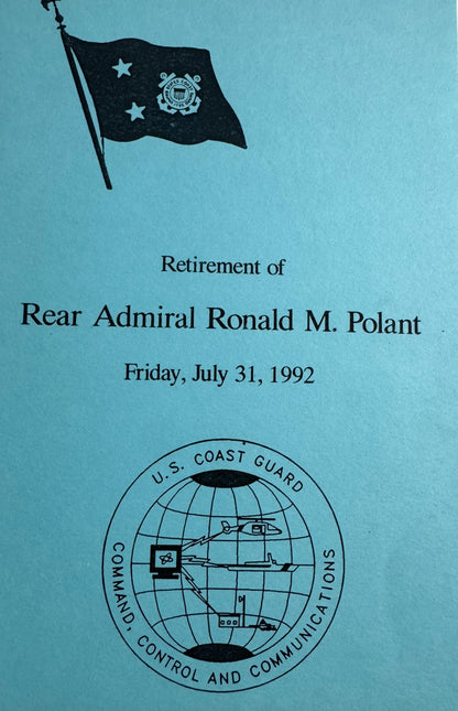 UNITED STATES COAST GUARD

REAR ADMIRAL RONALD M. POLANT

NAMED AVIATION & COMMAND GROUPING