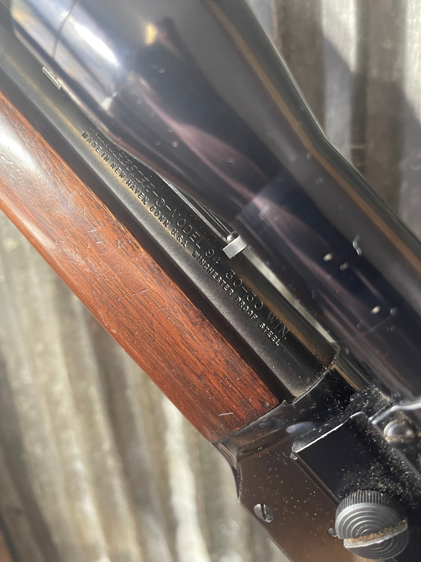 Winchester Model 94 .30-30 Win Lever Action Rifle — Side Mount w/ Tasco 4x32 Scope