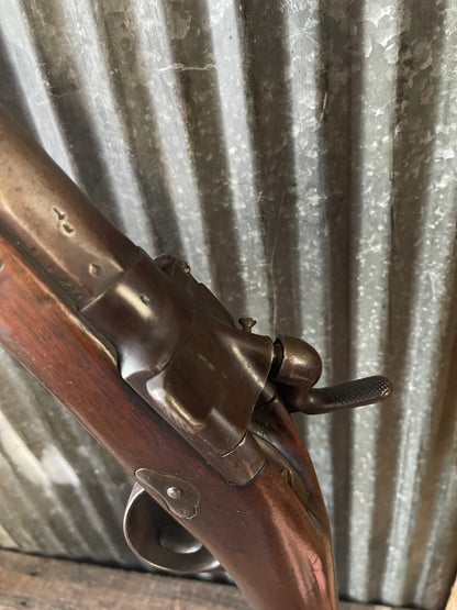 Antique Converted Zulu Shotgun – 10 Gauge Brass Shell Conversion