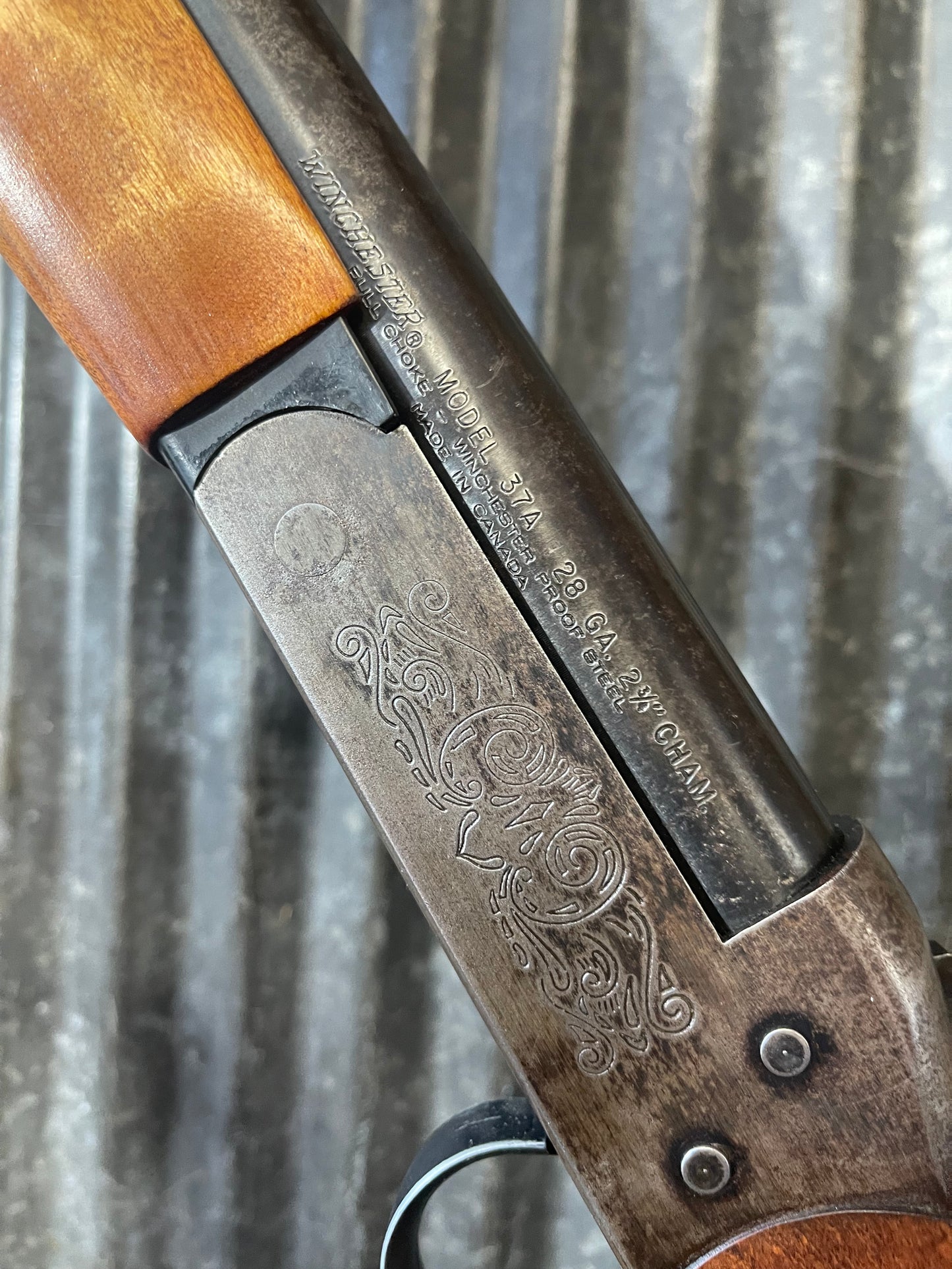 Winchester Model 37A Deluxe 28 Gauge Single-Shot Shotgun