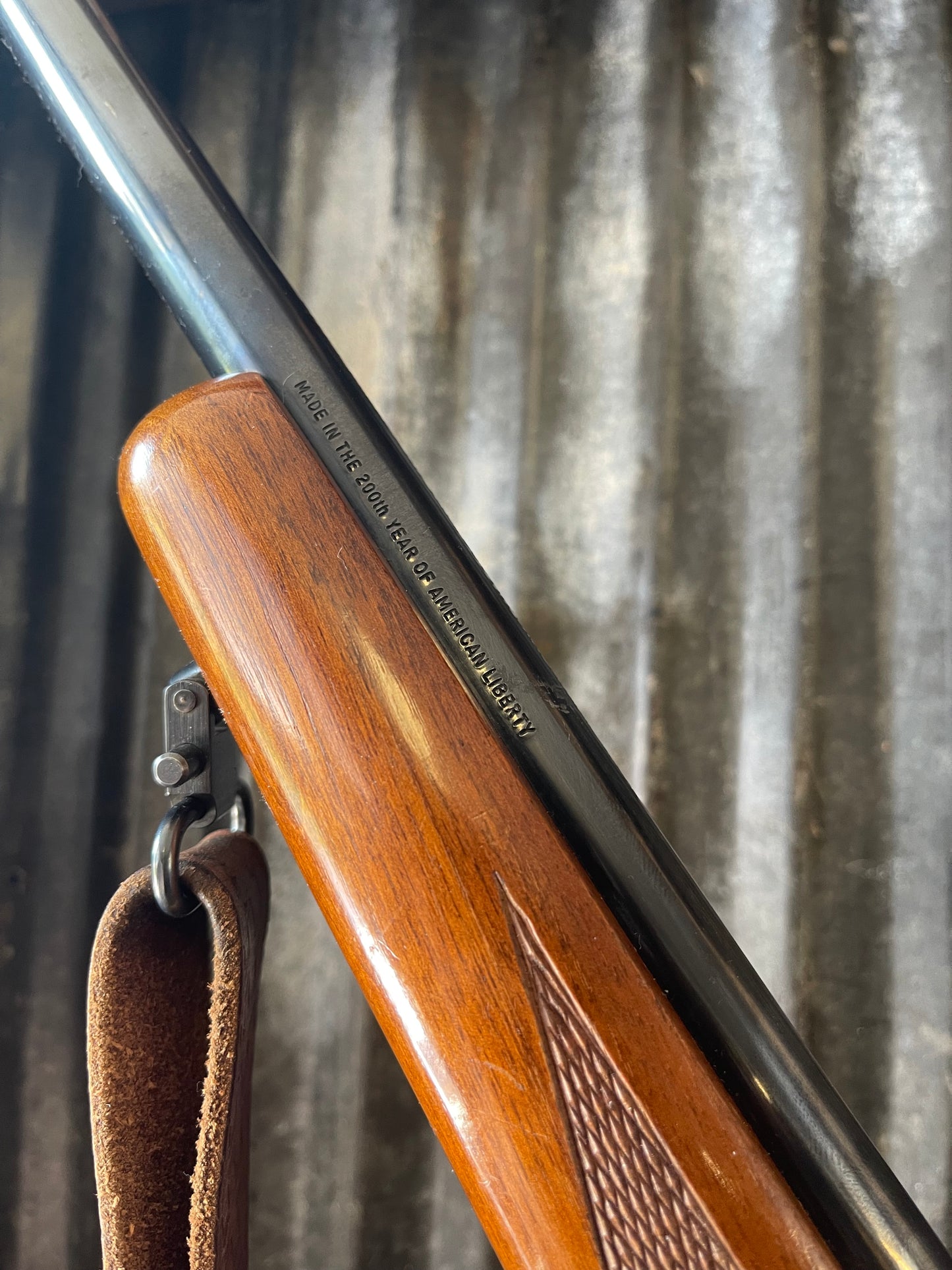 Ruger M77 Tang Safety Bicentennial Bolt Action Rifle – .270 Winchester – 1976 – Tasco 3-9x Scope
