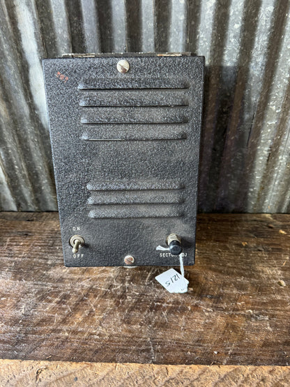 WWII U.S. Army Signal Corps BC-1285 Radar Antenna Control Unit