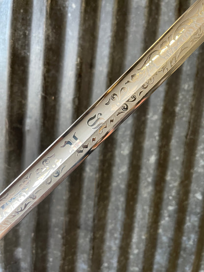 Original U.S. Model 1902 Army Officer’s Dress Sword – McIlley & Co. – Etched Blade