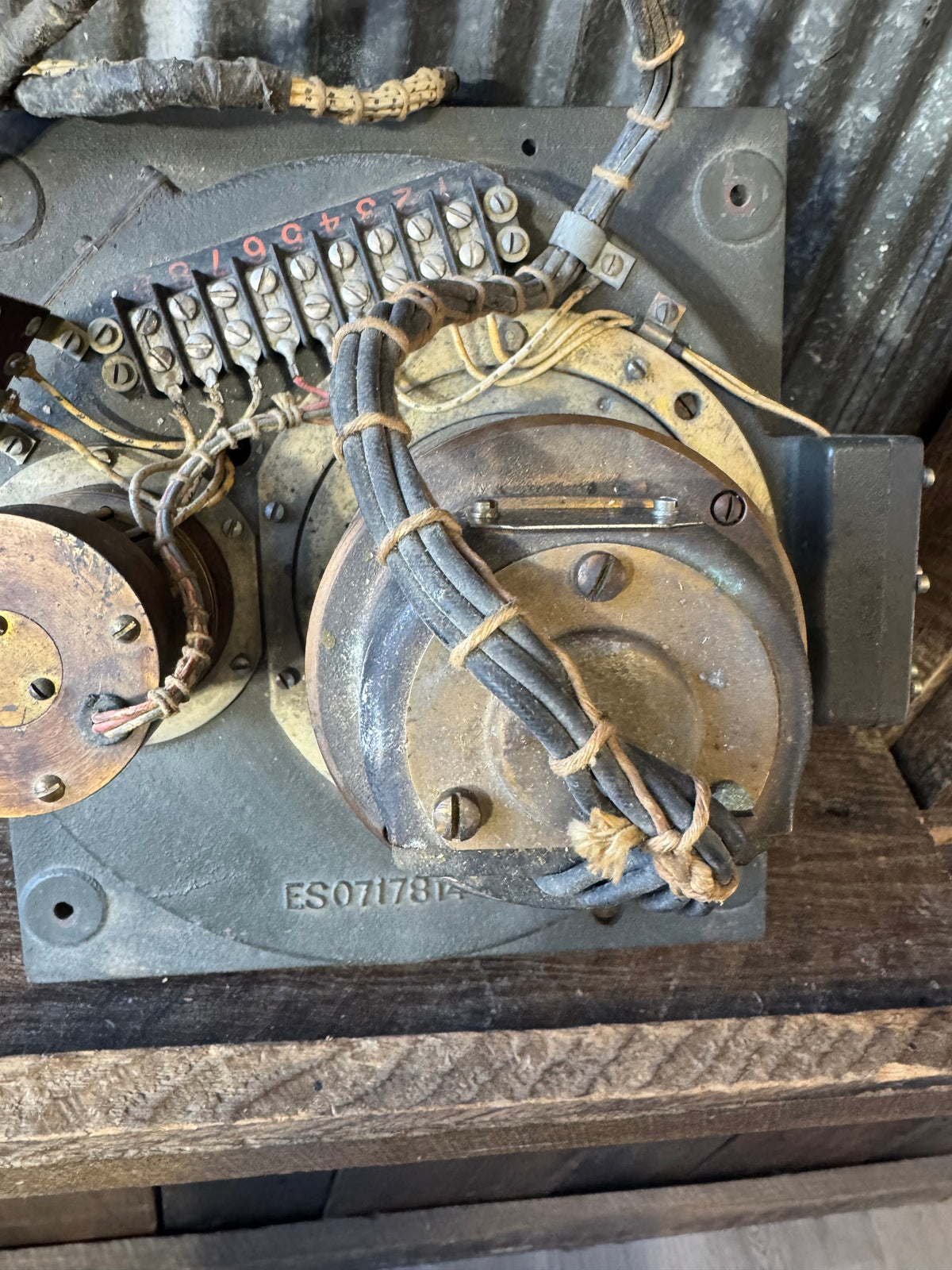 WWII Western Electric KS-8801 Military Radar Servo Control Assembly