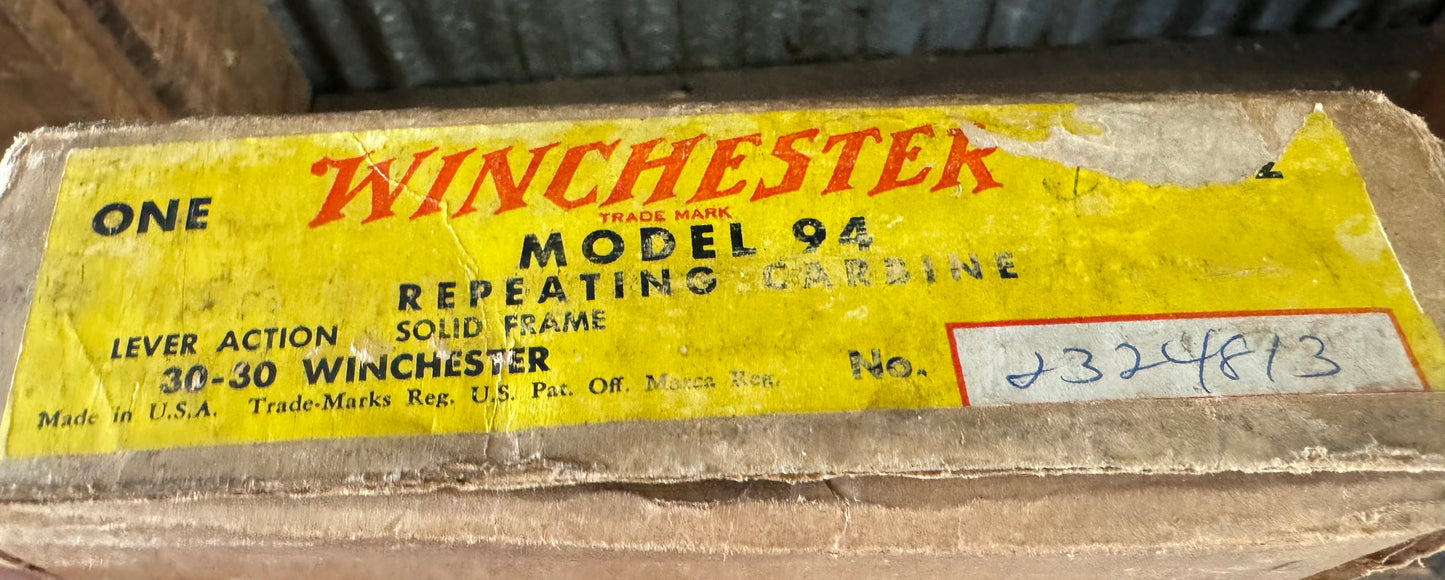 Winchester 1894-1958 Excellent with Original Box